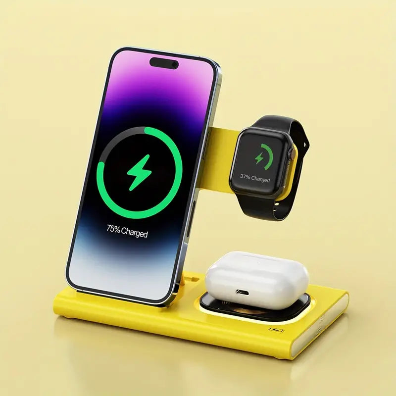3 in 1 Wireless Charging Station