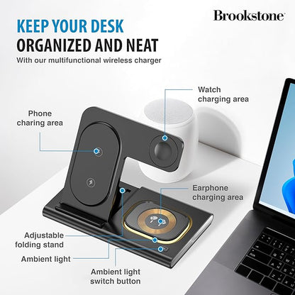 3 in 1 Wireless Charging Station